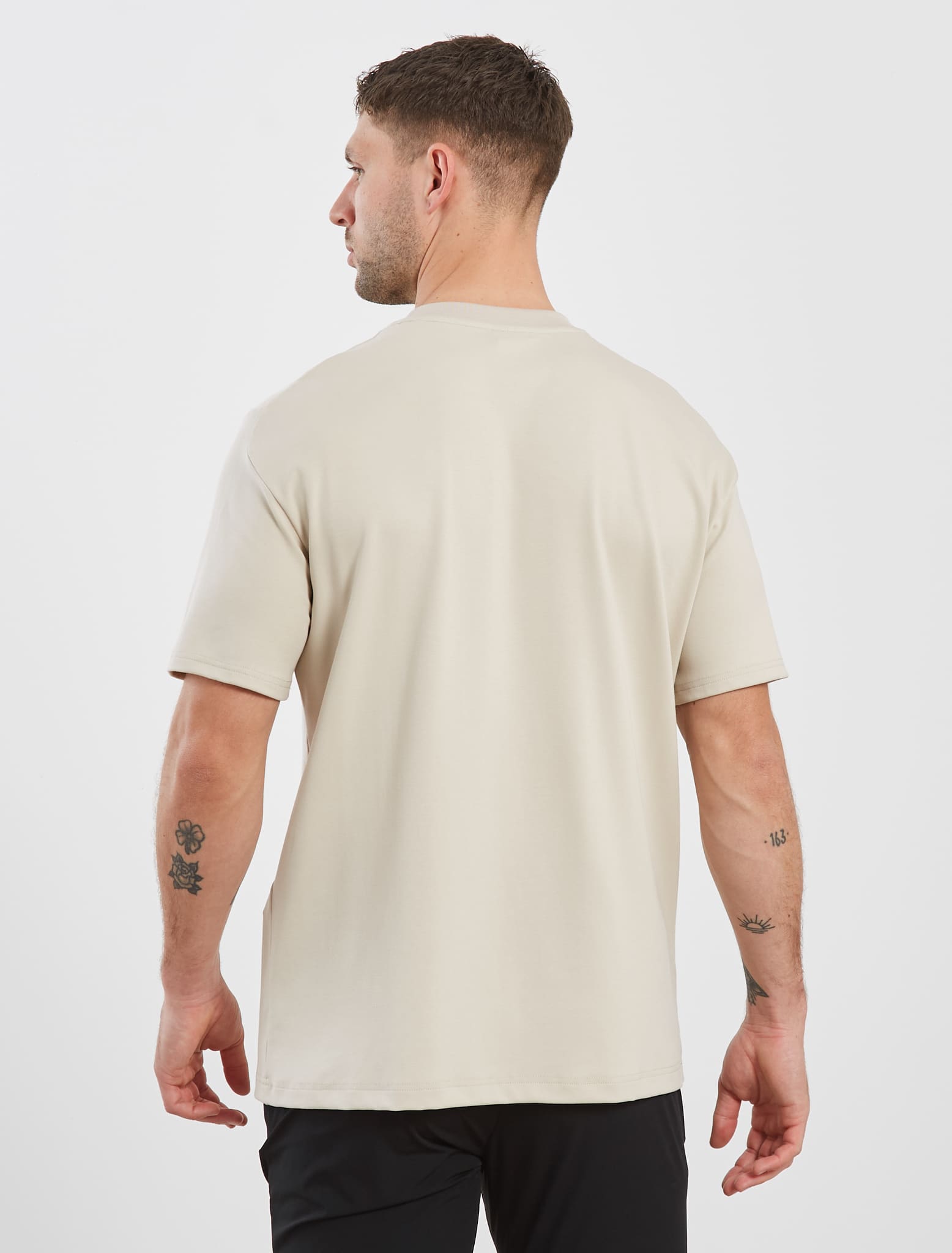 Fundamental Relaxed Fit T-Shirt - Oat Pursue Fitness 2