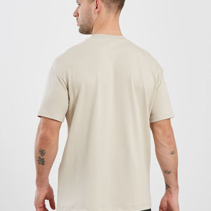 Fundamental Relaxed Fit T-Shirt - Oat Pursue Fitness 2