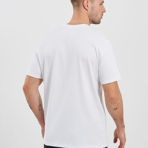 Fundamental Relaxed Fit T-Shirt - White Pursue Fitness 2