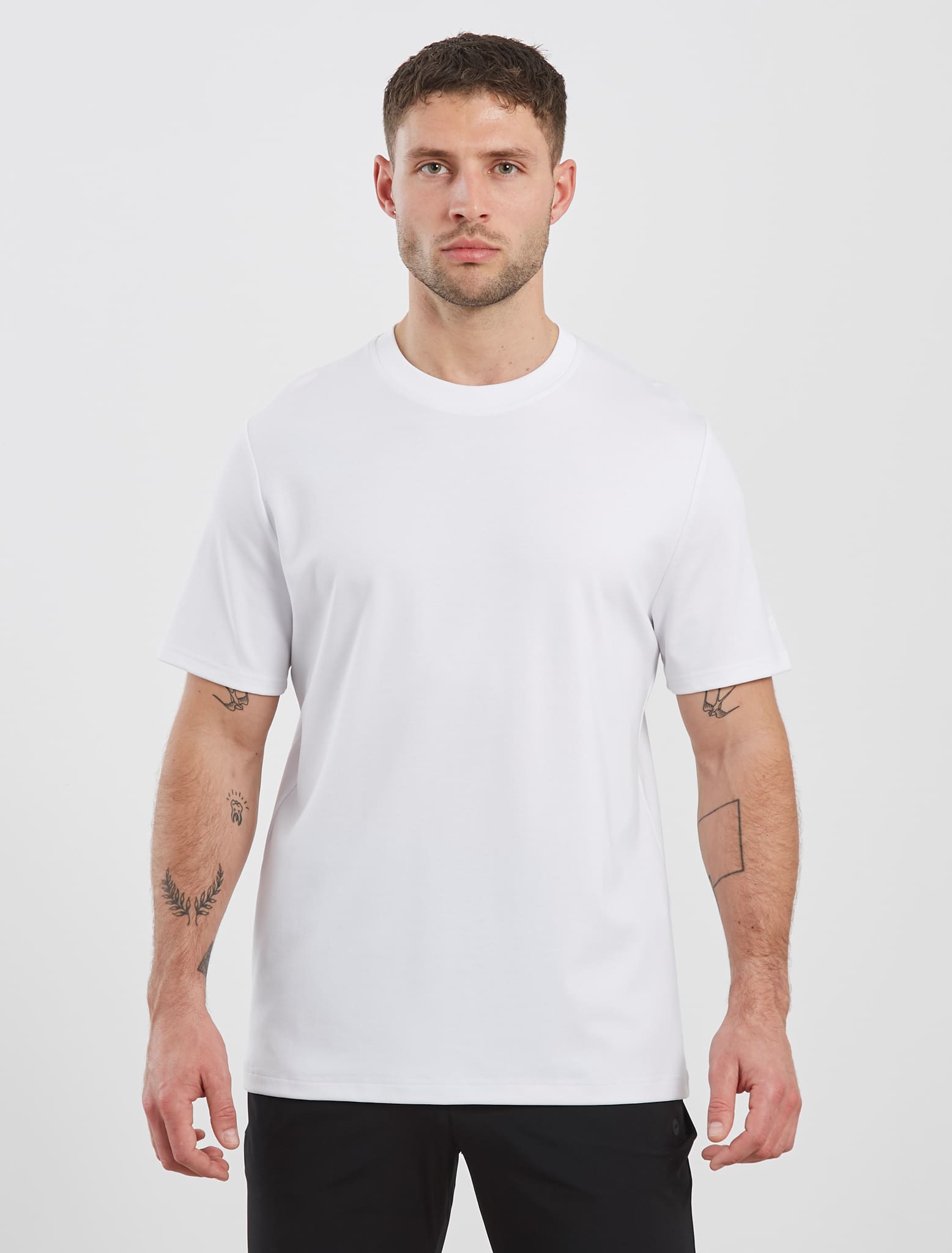 Fundamental Relaxed Fit T-Shirt - White Pursue Fitness 1