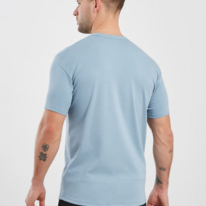 Fundamental Slim Fit T-Shirt - Light Blue Pursue Fitness 2