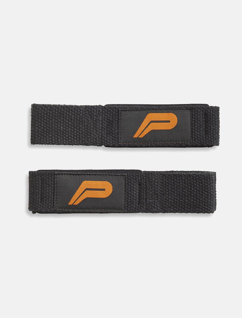Gel Padded Lifting Straps / Black.Orange Pursue Fitness 4