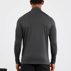 Hybrid Everyday ¼ Zip / Black Marl Pursue Fitness 2