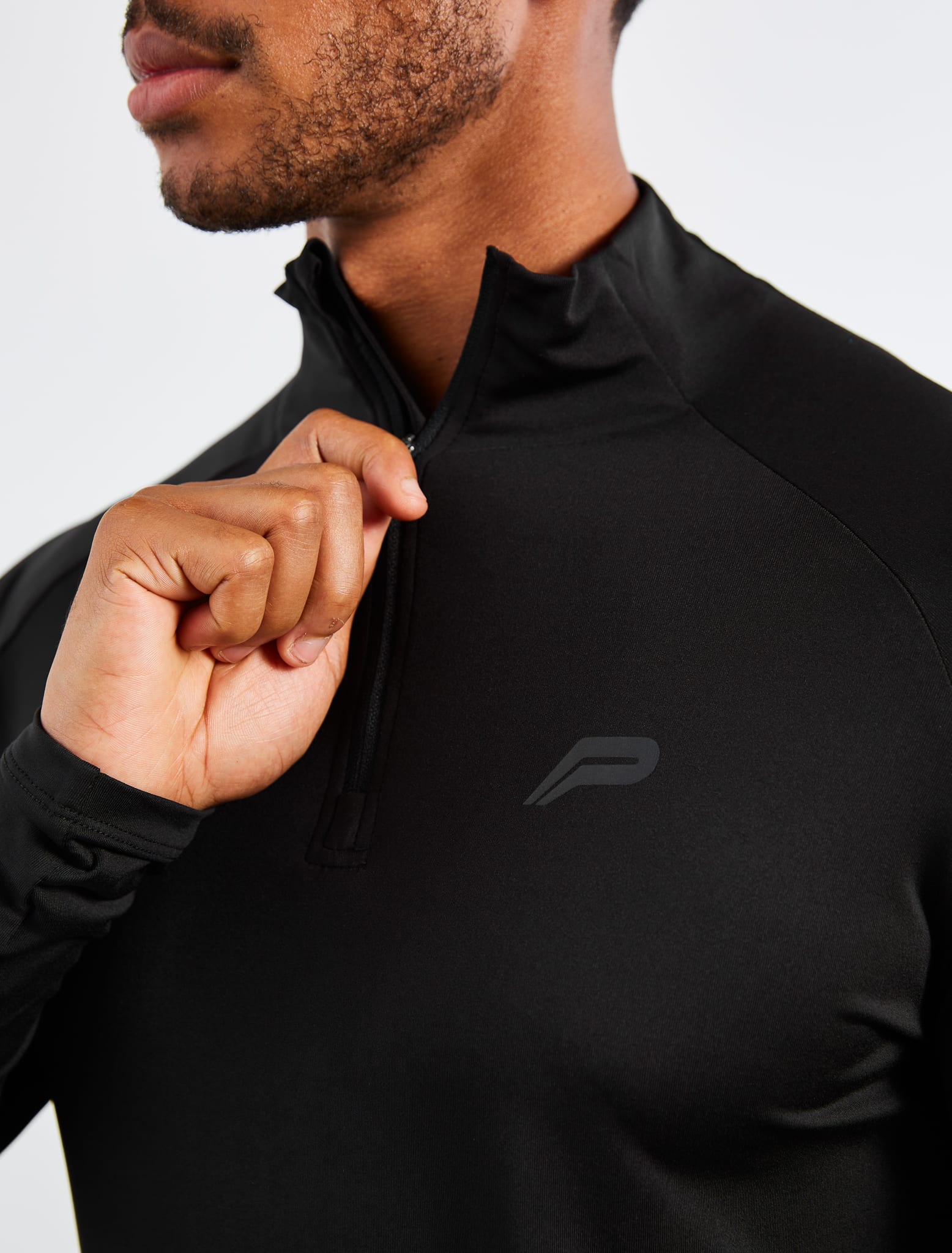 Hybrid Everyday ¼ Zip / Black Pursue Fitness 2