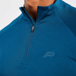 Hybrid Everyday ¼ Zip / Blue Marl Pursue Fitness 2