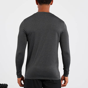 Hybrid Everyday Long Sleeve / Black Marl Pursue Fitness 2