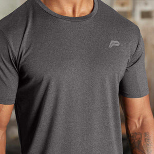 Hybrid Everyday T-Shirt / Black Marl Pursue Fitness 2