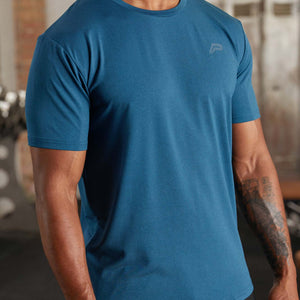 Hybrid Everyday T-Shirt / Blue Marl Pursue Fitness 2