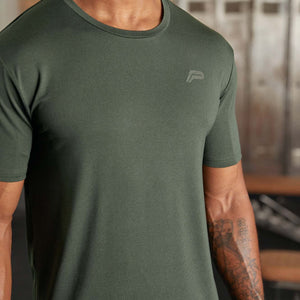 Hybrid Everyday T-Shirt / Olive Marl Pursue Fitness 2