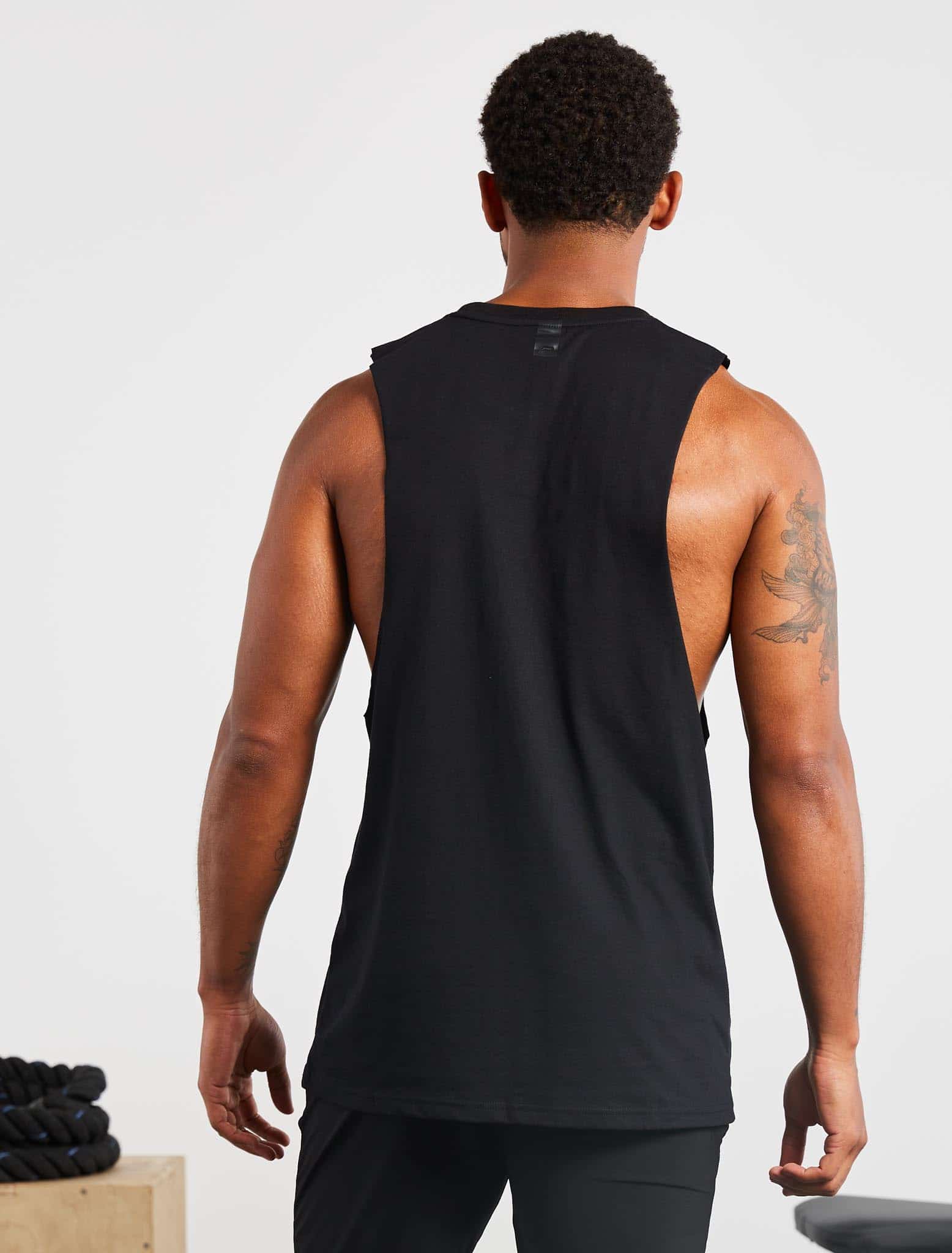 Icon Drop Arm Tank / Black Pursue Fitness 2