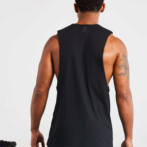 Icon Drop Arm Tank / Black Pursue Fitness 2