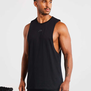 Icon Drop Arm Tank / Black Pursue Fitness 1