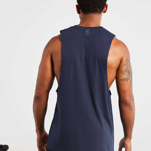 Icon Drop Arm Tank / Navy Pursue Fitness 2