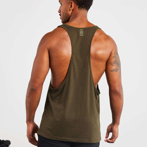 Icon Stringer Vest / Olive Pursue Fitness 2