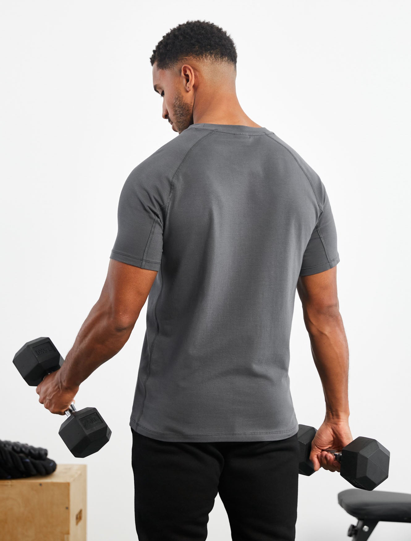 Icon T-Shirt / Dark Grey Pursue Fitness 2