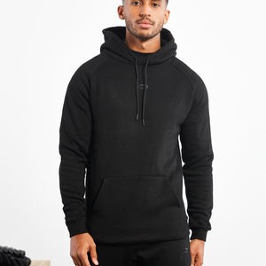 Icon Tapered Hoodie / Black Pursue Fitness 1