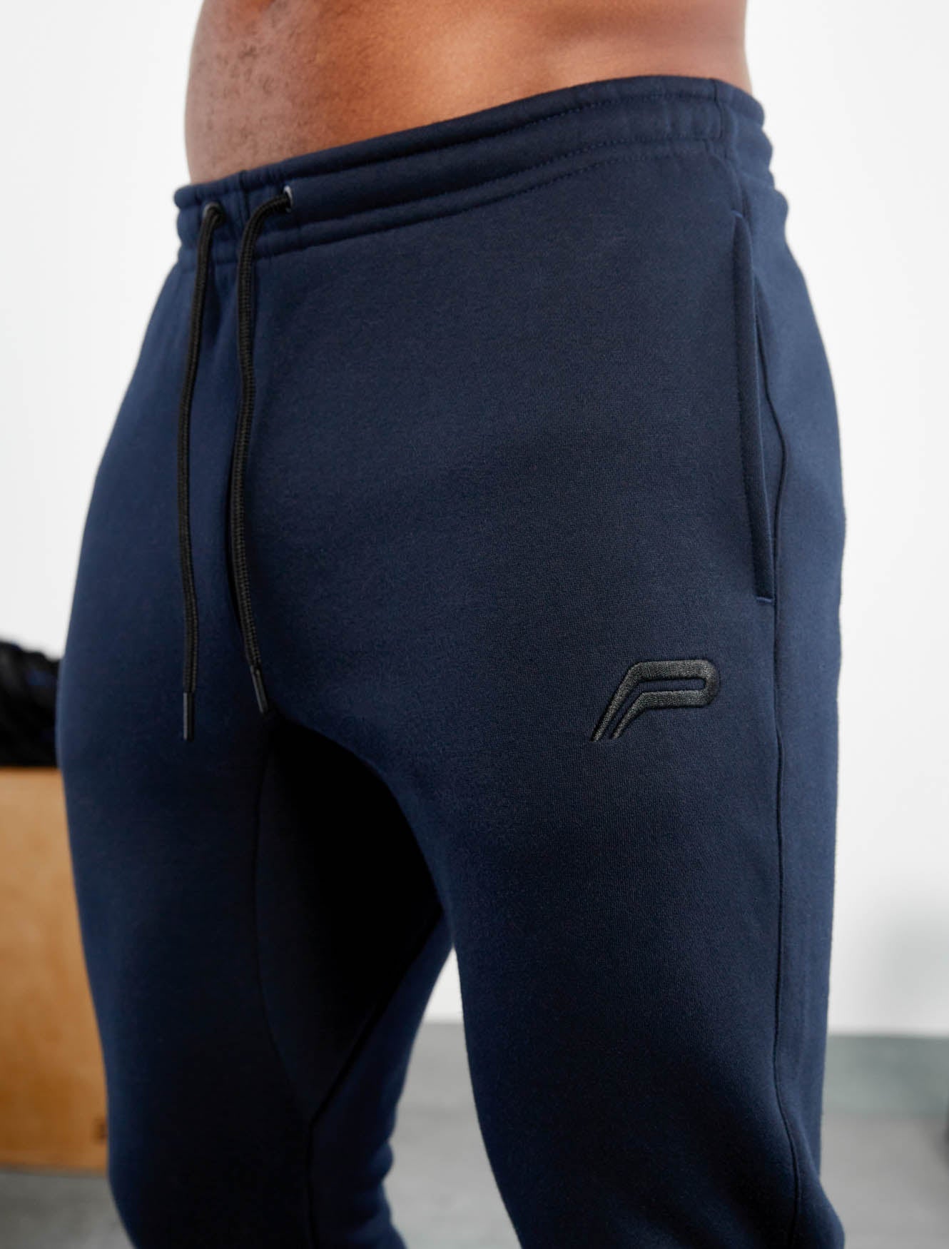 Icon Tapered Joggers / Dark Navy Pursue Fitness 3
