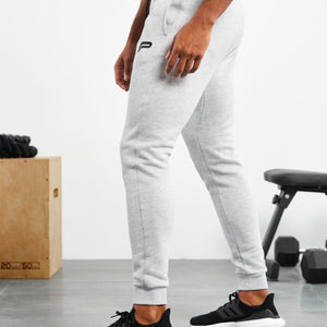 Icon Tapered Joggers / Heather Grey Pursue Fitness 2