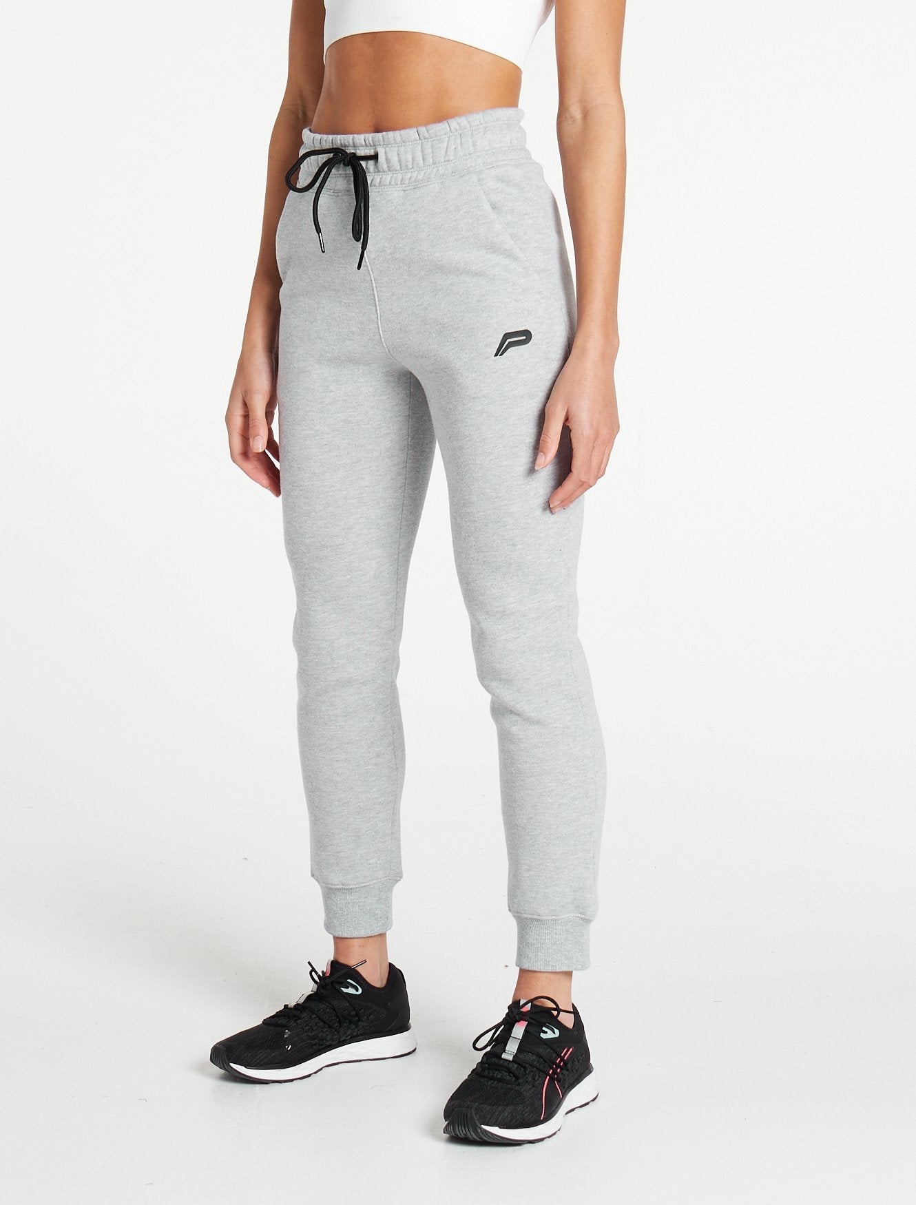 Iconic Fleece Joggers / Heather Grey Pursue Fitness 2