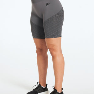 Impulse Seamless Shorts / Slate Grey Pursue Fitness 2