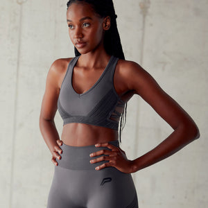 Impulse Seamless Shorts / Slate Grey Pursue Fitness 1