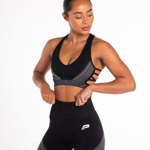 Impulse Seamless Sports Bra / Black Pursue Fitness 1