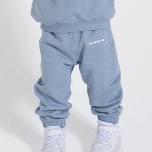 Kids Joggers / Dusky Blue Pursue Fitness 1