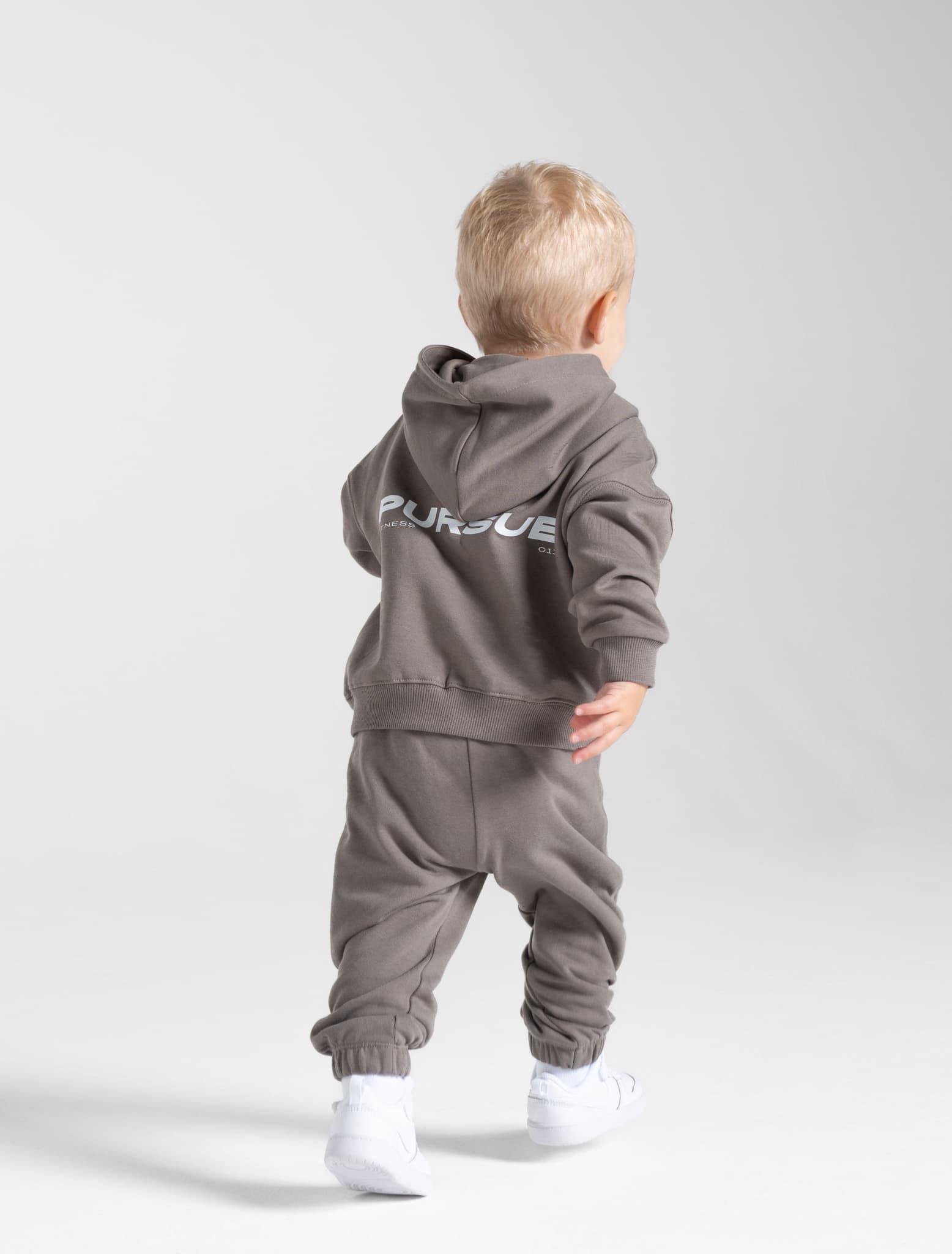 Kids Joggers | Mushroom Grey | Pursue Fitness