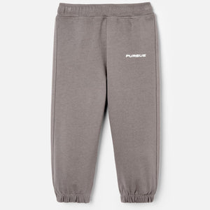 Kids Joggers - Mushroom Grey Pursue Fitness 1