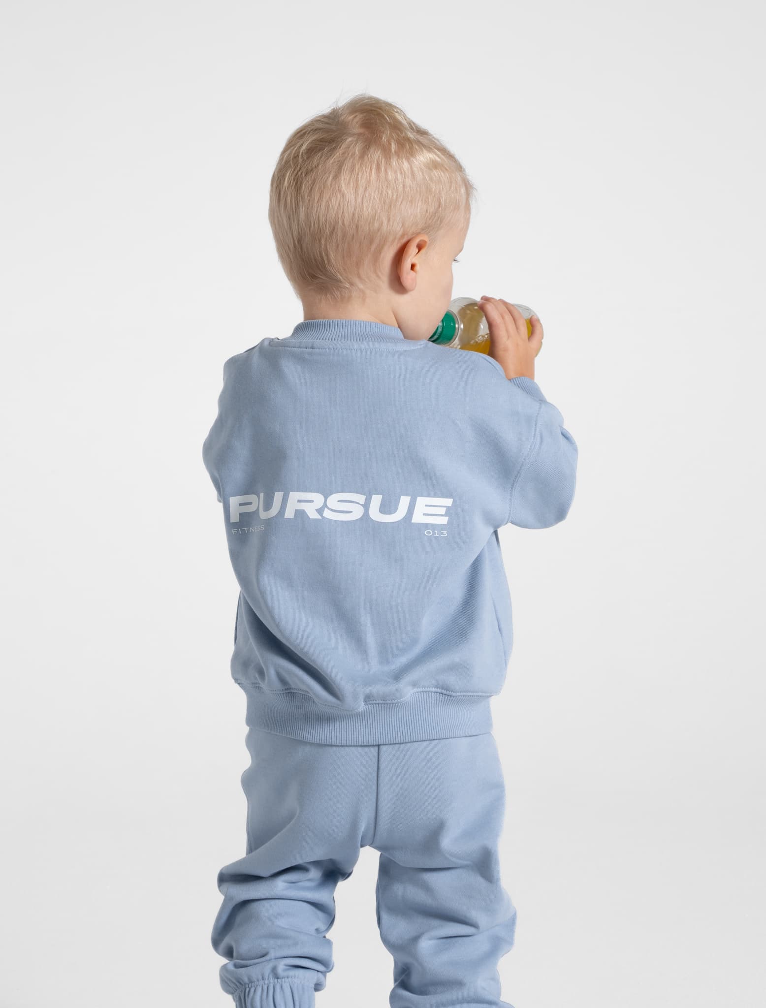 Kids Sweater / Dusky Blue Pursue Fitness 6