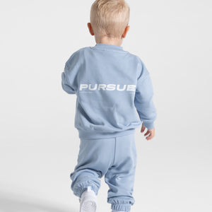 Kids Sweater / Dusky Blue Pursue Fitness 1