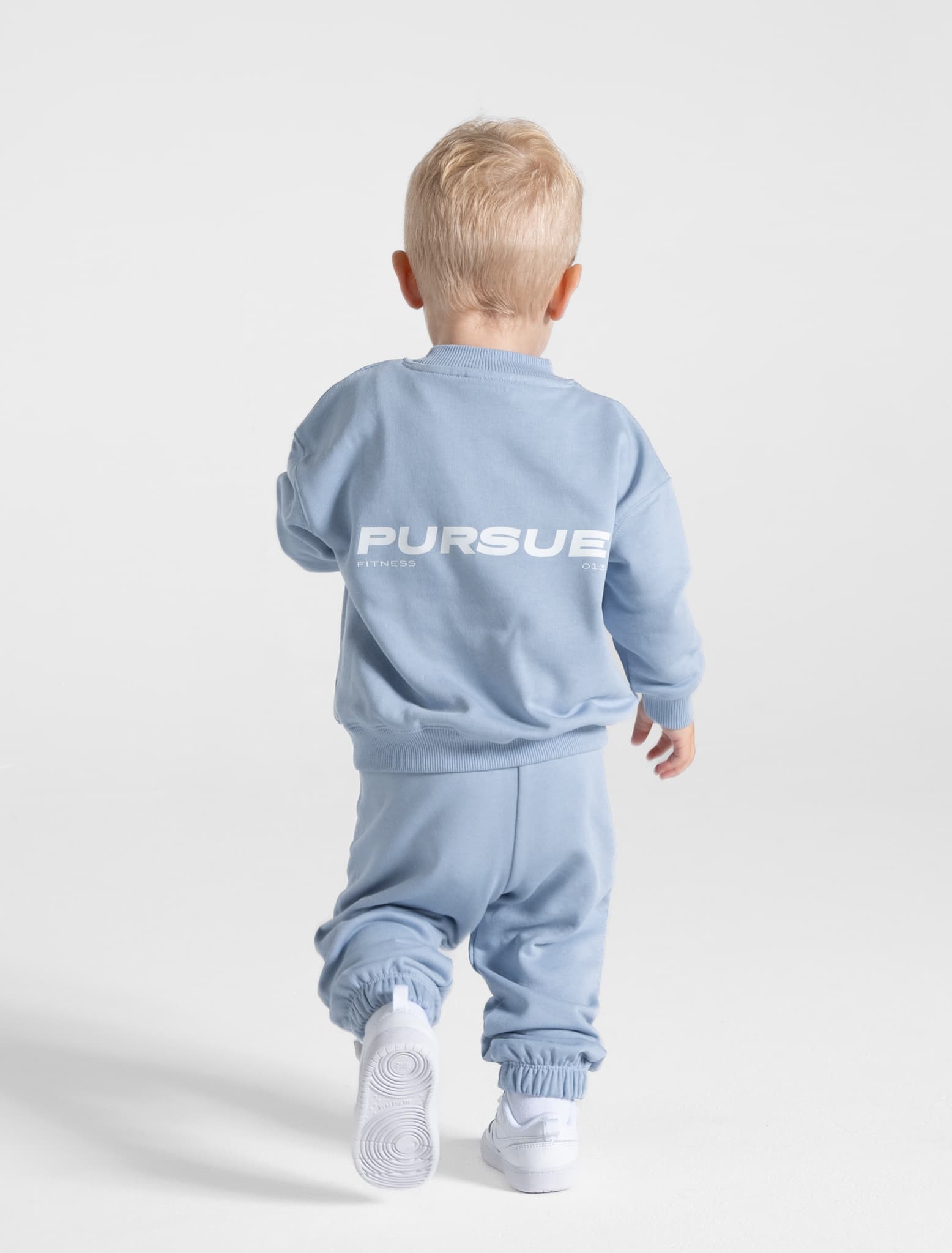 Kids Sweater / Dusky Blue Pursue Fitness 1