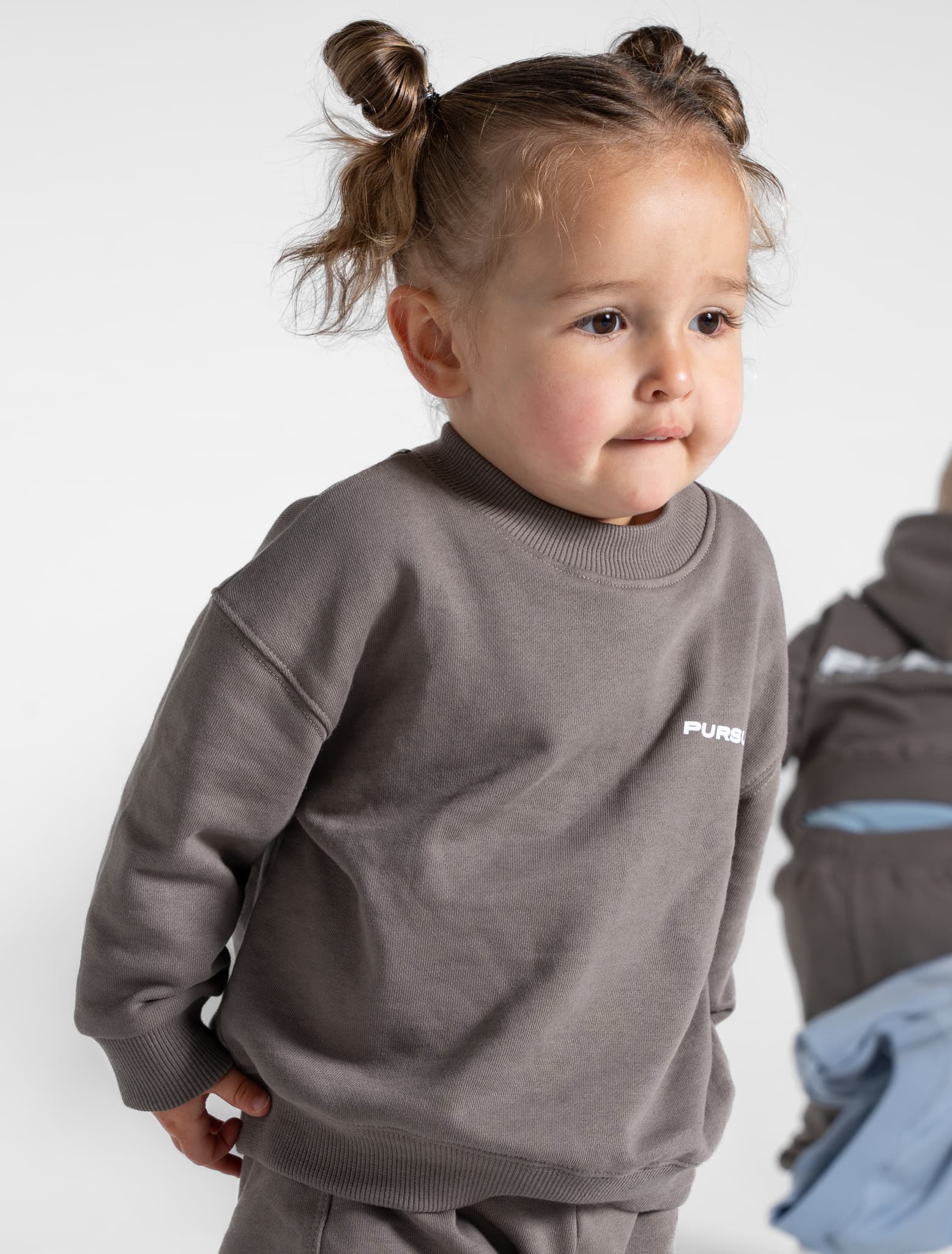 Kids Sweater / Mushroom Grey Pursue Fitness 3