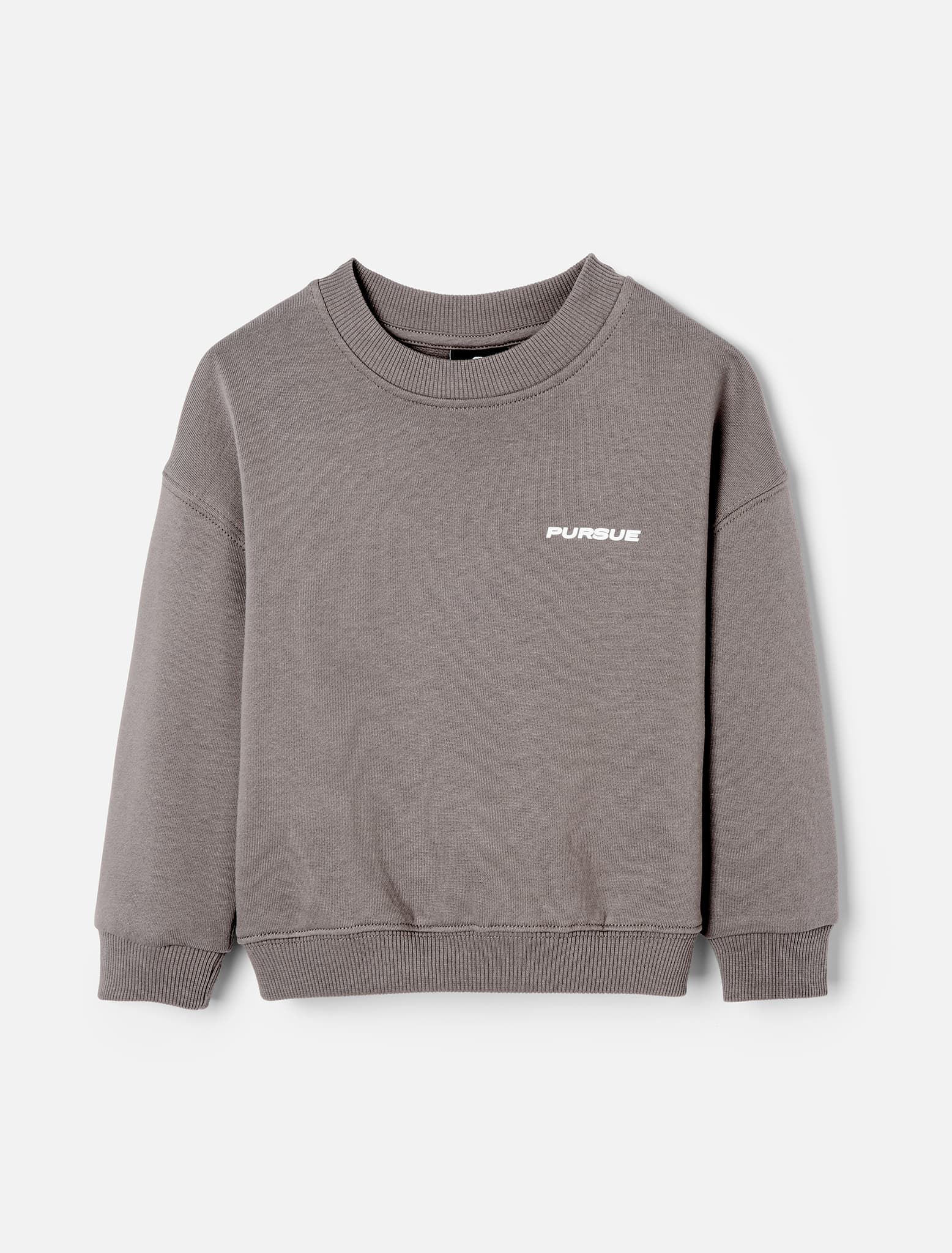 Kids Sweater / Mushroom Grey Pursue Fitness 1