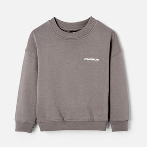 Kids Sweater / Mushroom Grey Pursue Fitness 1