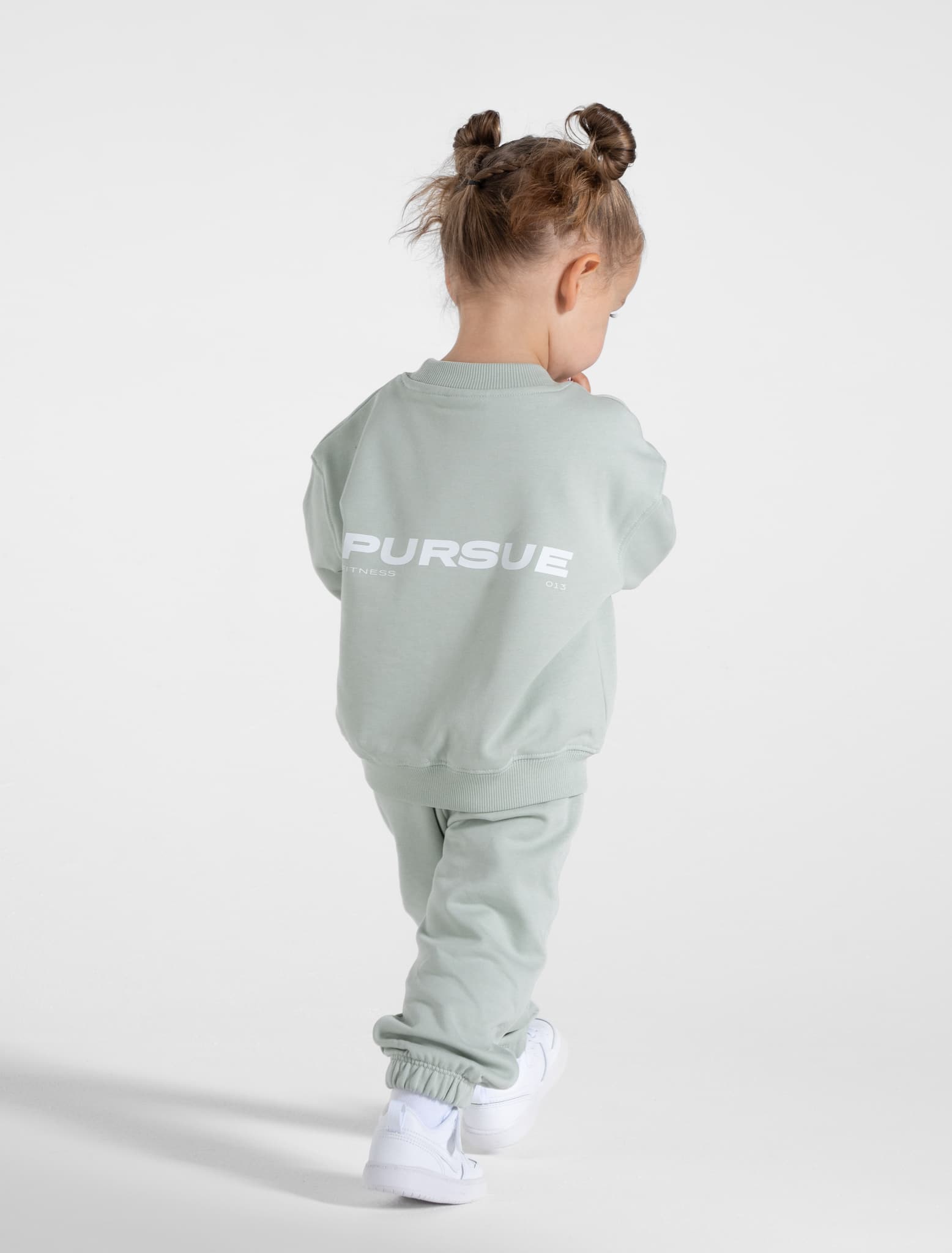 Kids Sweater / Sage Green Pursue Fitness 2