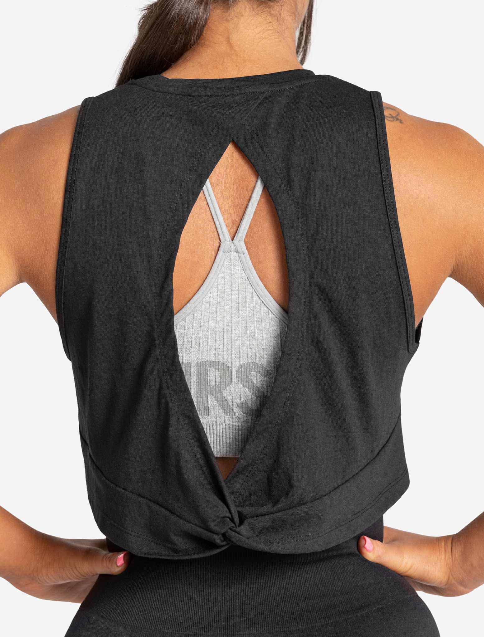 Open back gym vest 2025