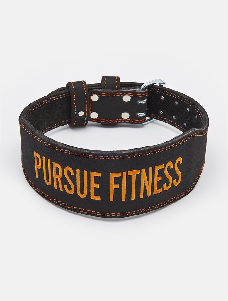 Lifting Belt / Black.Orange Pursue Fitness 4