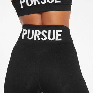 Lounge Seamless Leggings / Black Pursue Fitness 2