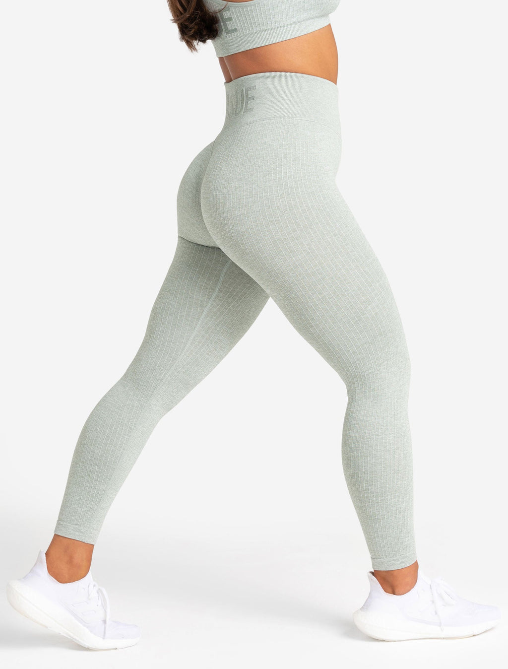 Lounge Seamless High Waisted Leggings | Sage Green | Pursue Fitness
