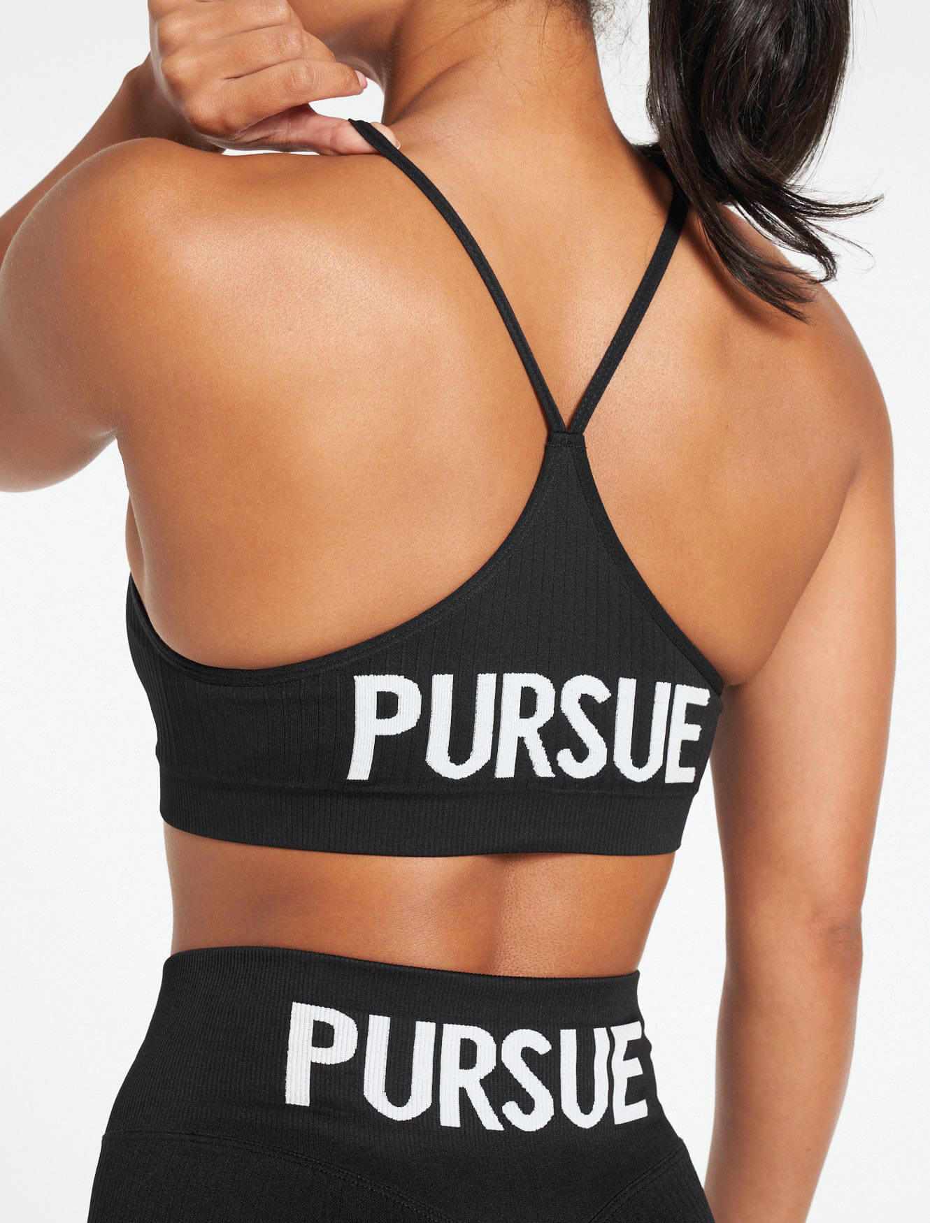 Lounge Seamless Sports Bra, Black