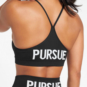 Lounge Seamless Sports Bra / Black Pursue Fitness 1