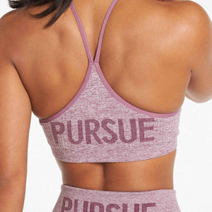 Lounge Seamless Sports Bra / Lavender Marl Pursue Fitness 2