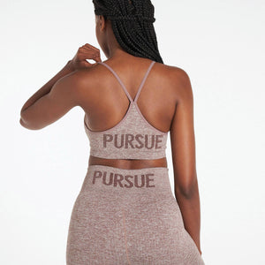 Lounge Seamless Sports Bra / Mocha Pursue Fitness 5