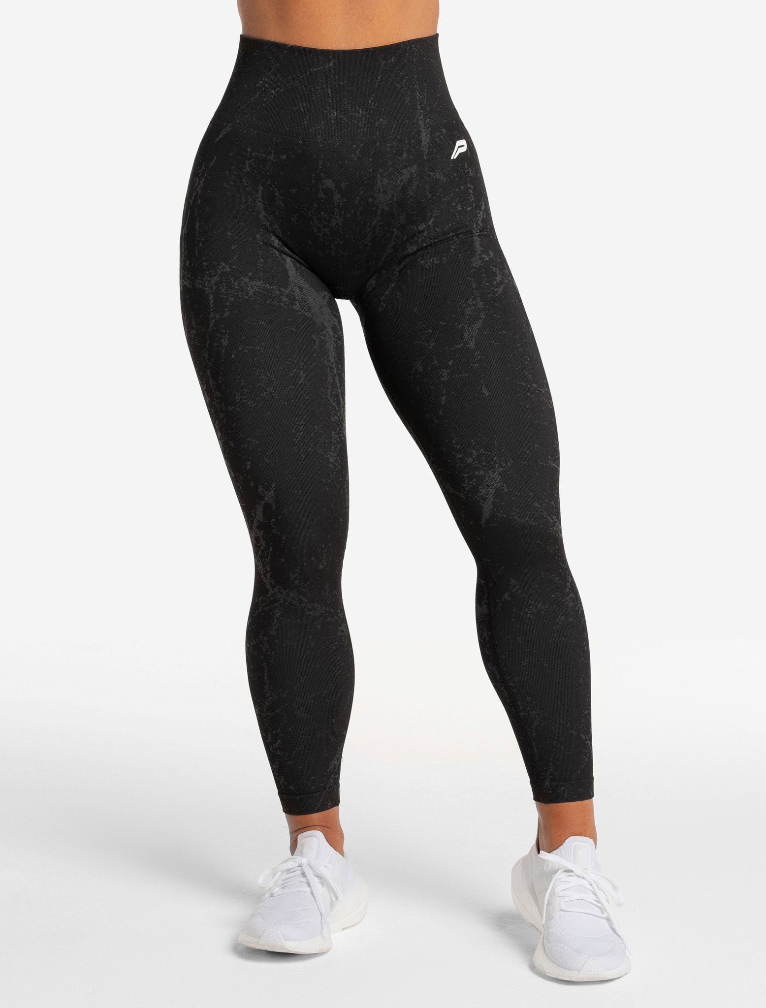 Marble Seamless Leggings Black Pursue Fitness