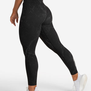 Marble Seamless Leggings / Black Pursue Fitness 1