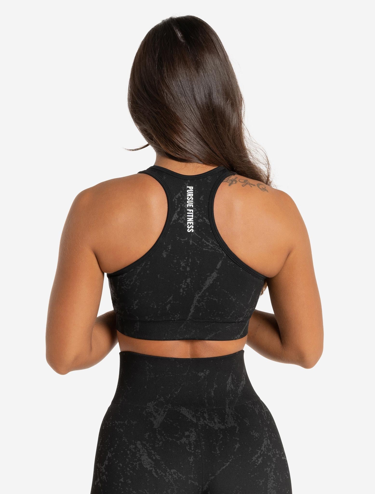 Camo Seamless Sports Bra Black | ICIW Camo Seamless Sports Bra Black | ICIW