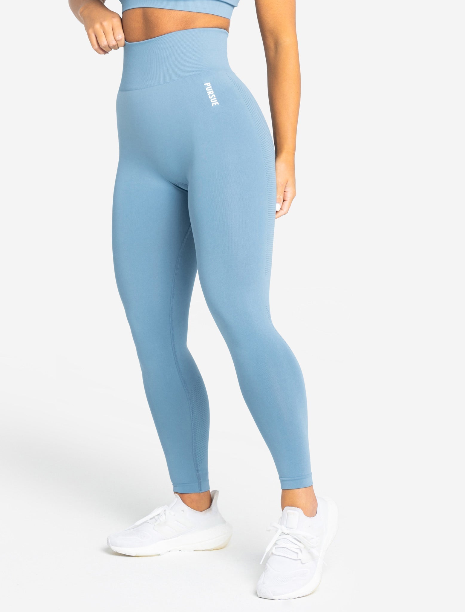 Seam detail workout legging  Sky blue – Up10 activewear