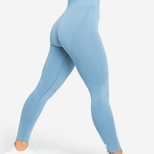 Move Seamless Leggings / Sky Blue Pursue Fitness 1