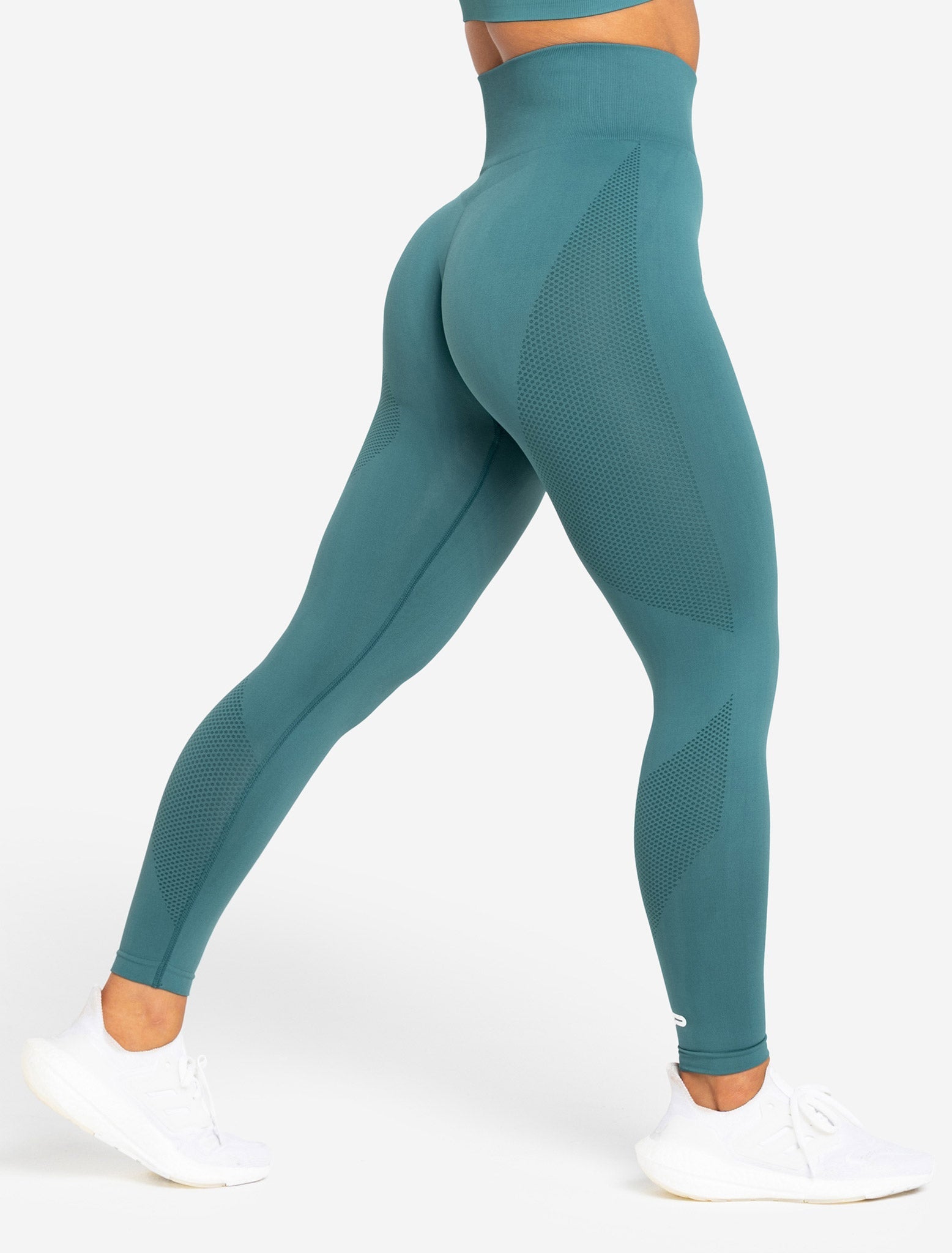 Move Seamless Leggings / Teal Pursue Fitness 1